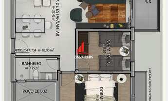 Imagem 7: Apartamento com 2 Dormitorio(s) localizado(a) no bairro GONÇALVES em CACHOEIRA DO SUL / R