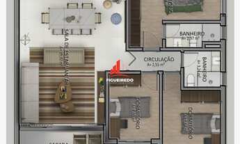 Imagem 6: Apartamento com 2 Dormitorio(s) localizado(a) no bairro GONÇALVES em CACHOEIRA DO SUL / R