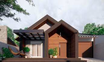 Imagem: Casa com dois dormitórios sendo um uma