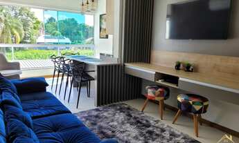 Imagem 2: Apartamento mobiliado à venda com dois dormitórios, localizado no bairro Pousada da Neve