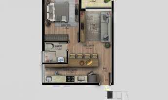 Imagem 7: Apartamento para venda com dois dormitórios sendo uma suíte, Bairro Juriti, Nova Petrópoli