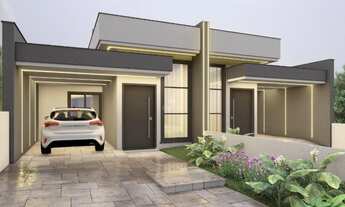 Imagem: Casa em construção no Bairro Vila Verde