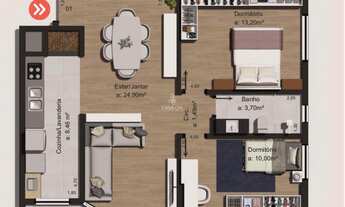 Imagem 4: Apartamento à venda no Centro de Farroupilha - Residencial Arpoador