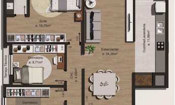 Imagem 4: Apartamento à venda no Centro de Farroupilha - Residencial Arpoador