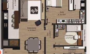 Imagem 4: Apartamento à venda no Centro de Farroupilha - Residencial Arpoador