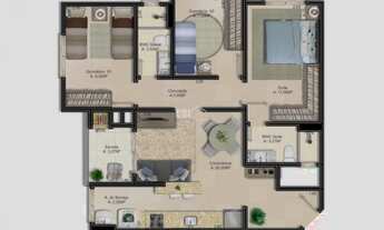 Imagem 6: Mont Blanc Residencial em Criciúma/SC