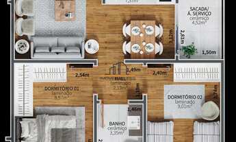 Imagem 2: Apartamento localizado no bairro Campina/São Leopoldo