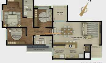 Imagem 2: Apartamento localizado no bairro Rio Branco/São Leopoldo