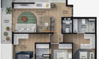 Imagem 2: Apartamento localizado no bairro São José/São Leopoldo