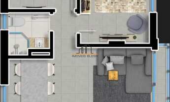 Imagem 2: Apartamento localizado no bairro Farroupilha/Porto Alegre