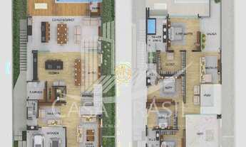 Imagem 2: Sobrado com 4 Dormitorio(s) localizado(a) no bairro CONDOMÍNIO RESIDENCIAL ALPHAVILLE II