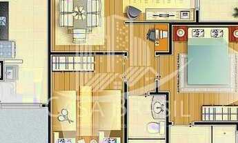 Imagem 2: Apartamento com 2 Dormitorio(s) localizado(a) no bairro JARDIM DEL REY em São José dos Ca