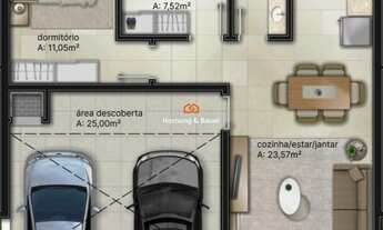 Imagem 3: Casa em construção em Campo Bom - Venda