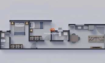 Imagem 7: Oportunidade em Estância Velha! Casa nova à venda no bairro Lago Azul - Campos do Lago