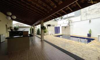 Imagem 7: Casa Térrea em Condomínio Espaçosa com 5 Dormitórios, Piscina, Área Gourmet e Mezanino, Vi