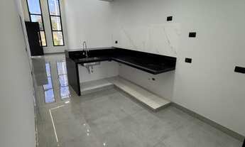 Imagem 3: Casa Nova com Piscina em Condomínio no Bairro Campestre - Condomínio Ágape - 141m² - Pront