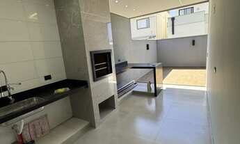 Imagem 4: Casa Nova com Piscina em Condomínio no Bairro Campestre - Condomínio Ágape - 141m² - Pront