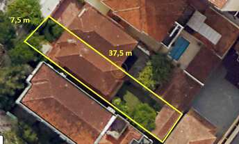 Imagem: Terreno - Área 281,25 m², Embaré, Santos