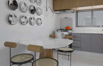 Imagem 6: Barro Vermelho, 3 dormitórios, 3 suíte, 5 banheiro, 3 vagas na garagem, 151M² de Área Cons