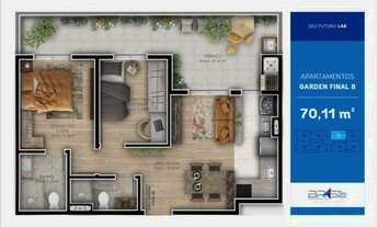 Imagem: Apartamento Garden, novo, no Centro de Canoas