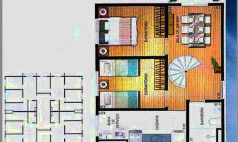 Imagem 3: Duplex/Triplex com 2 Dormitorio(s) localizado(a) no bairro Igara em Canoas / RIO GRANDE D