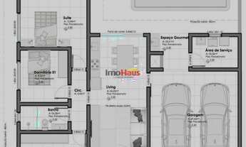 Imagem: Casa em construção no Bom Pastor, Igrejinha