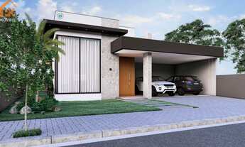 Imagem: Casa em construção no Condomínio Vitória