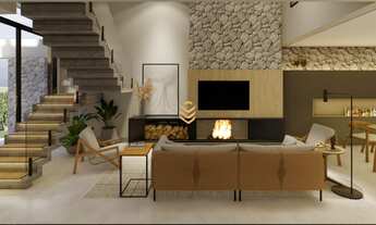 Imagem 2: Casa de alto padrão com 4 suítes em condomínio fechado Xangrilá