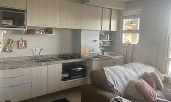 Imagem 2: Apartamento Mobiliado com Churrasqueira e Ar Condicionado em Canoas - 54m²