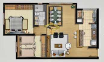 Imagem 6: Imóvel com área de serviço e elevador em Canoas - Centro, Solar Treviso