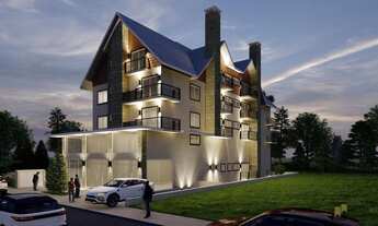 Imagem 2: Apartamento com churrasqueira e varanda no Centro de Canela - Em Obras - Venda