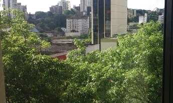 Imagem: Sala com 52m² privativos, rebaixo em gesso