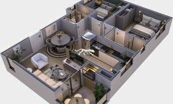 Imagem 7: RESIDENCIAL CARAVAGGIO - Apartamento com terraço no bairro Colina Sorriso