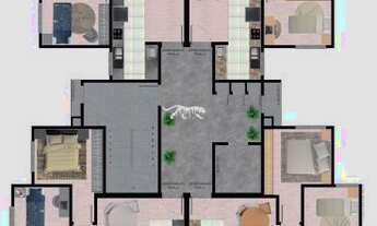 Imagem 6: JARDINS DA LAGOA RESIDENCIAL - Apartamento no bairro Desvio Rizzo