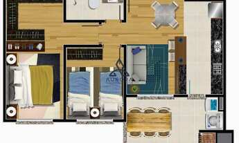 Imagem 4: Apartamento em construção no bairro Nossa Senhora da Saúde - VILLA TRENTINO