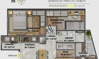 Imagem 7: Apartamento 2 dormitórios à venda em Caxias do Sul - Lançamento no Bairro Bela Vista - Res