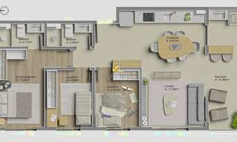 Imagem 5: Apartamento de 3 Dormitórios com Suíte e Varanda