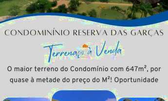 Imagem: O Maior Terreno do Condomínio Reserva das