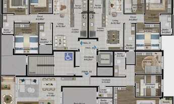 Imagem 5: Apartamento com sacada na suíte no Mirare Villagio Residence