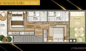 Imagem 3: Excelente Sobrado coom 127,24 metros quadrados no Vila Verde