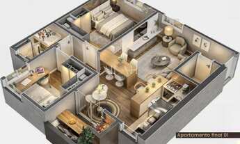 Imagem 2: Apartamento 2 dormitórios no bairro Jardim América