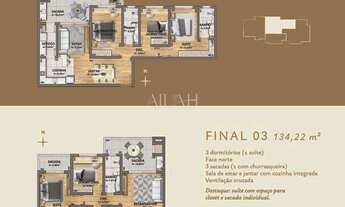 Imagem 5: Apartamento 3 dormitórios no bairro Sanvitto