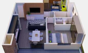 Imagem 2: Lançamento - Apartamentos 2 dormitórios com sacada - Igara - Canoas