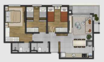 Imagem 3: Apartamento Edifício Connect