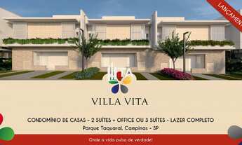 Imagem 2: Condomínio: Casa com 89m² - 2 suítes 2 vagas em Campinas - Parque Taquaral - Lançamento no