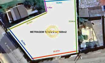 Imagem: Terreno à venda, 920 m² por R$ 1.700.000,00