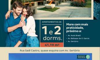 Imagem 2: JARDIM BOULEVARD, 2 dormitórios, 1 banheiros, 1 vaga na garagem, 20M² de Área Construída