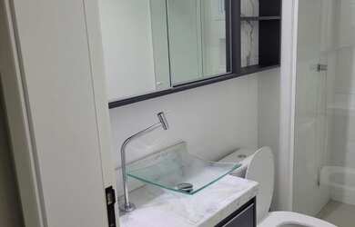 Imagem 7: Apartamento de frente Semimobiliado à venda