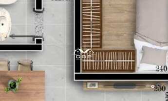 Imagem 3: Apartamento em Construção no Parque São Paulo, 1 suíte + 1 Quarto, prédio com Elevador