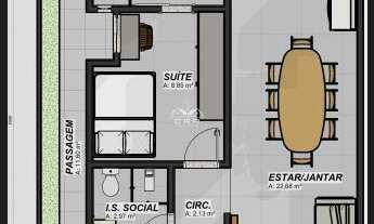 Imagem 5: Casa à Venda – Loteamento Vale Verde / 1 Suíte Master+ 1 Suíte + 1 Quarto